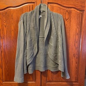 Croft & Barrow Cable Knit Cardigan